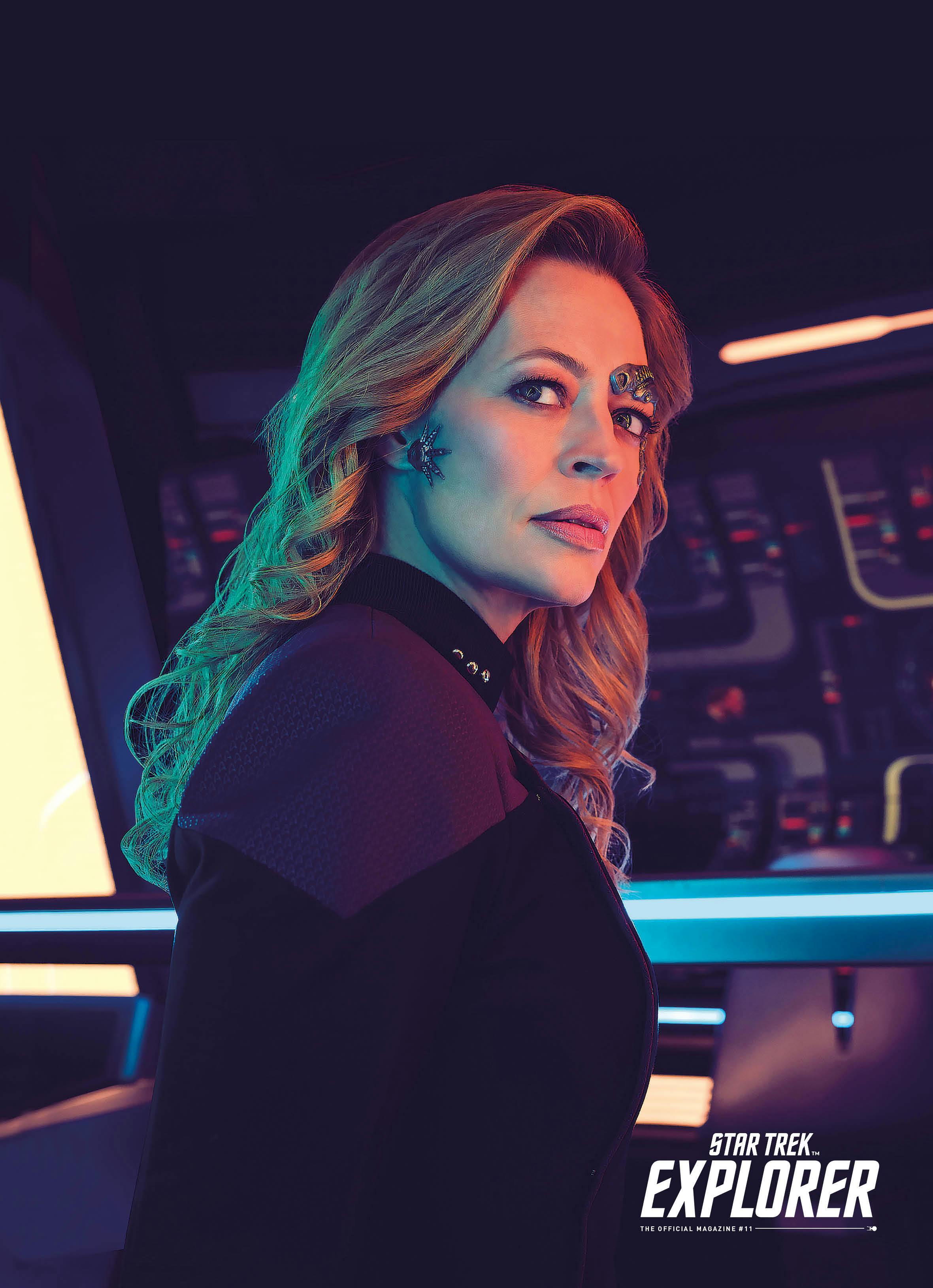 Star Trek Explorer #11 Exclusive cover featuring Seven of Nine