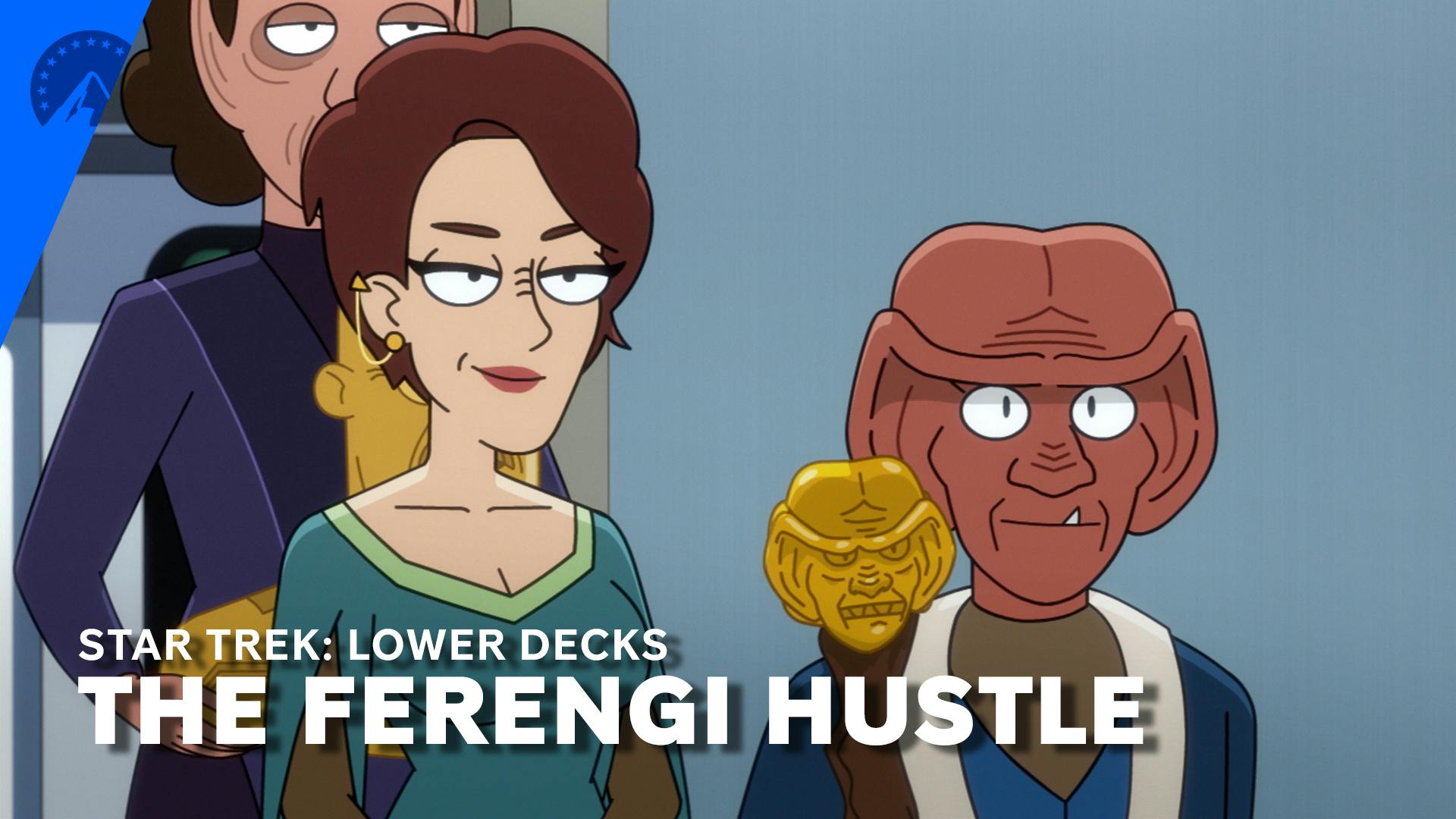 First Clerk Leeta and Grand Nagus Rom in 'Parth Ferengi's Heart Place'