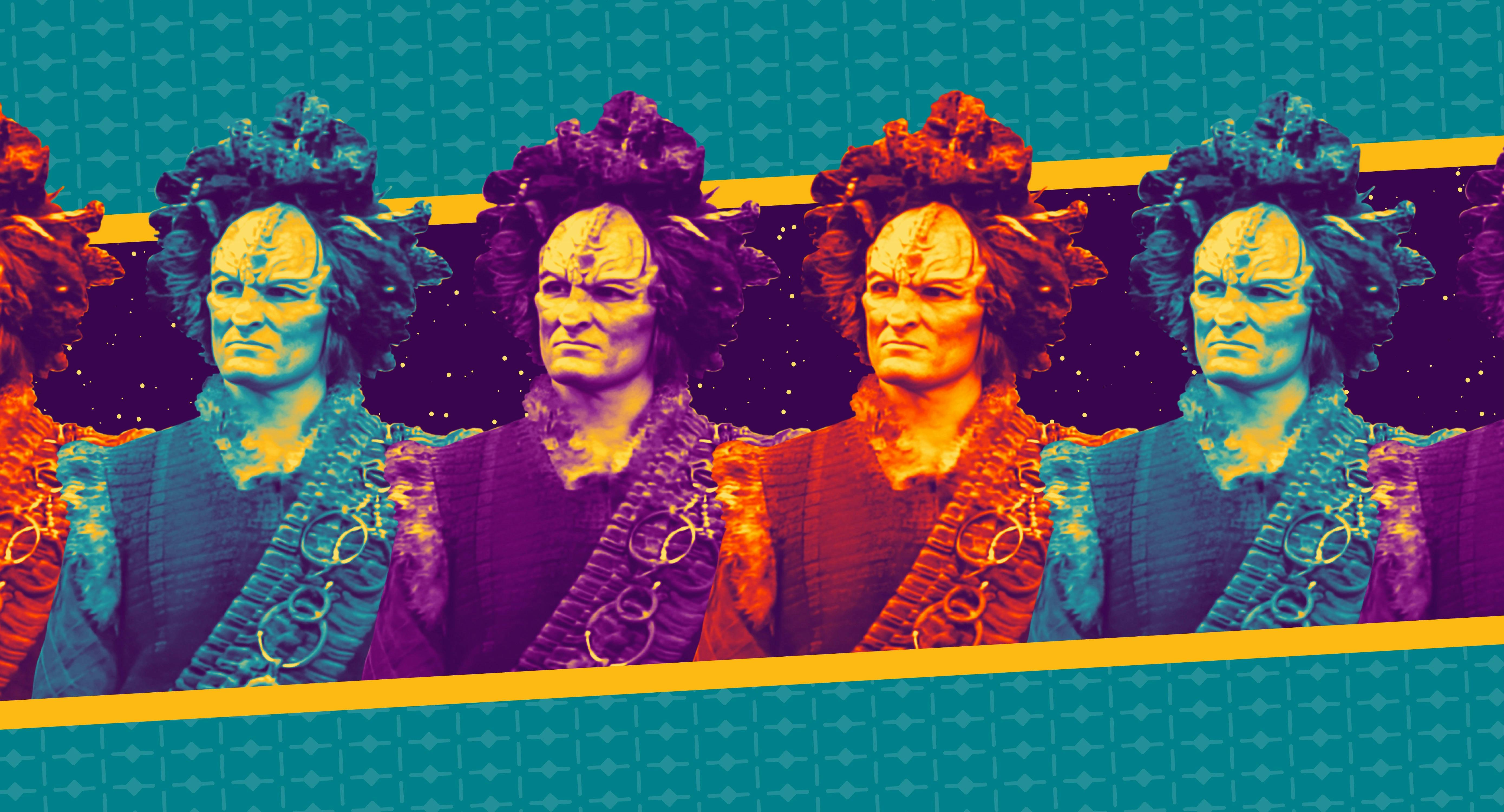 Illustrated banner of the Kazon