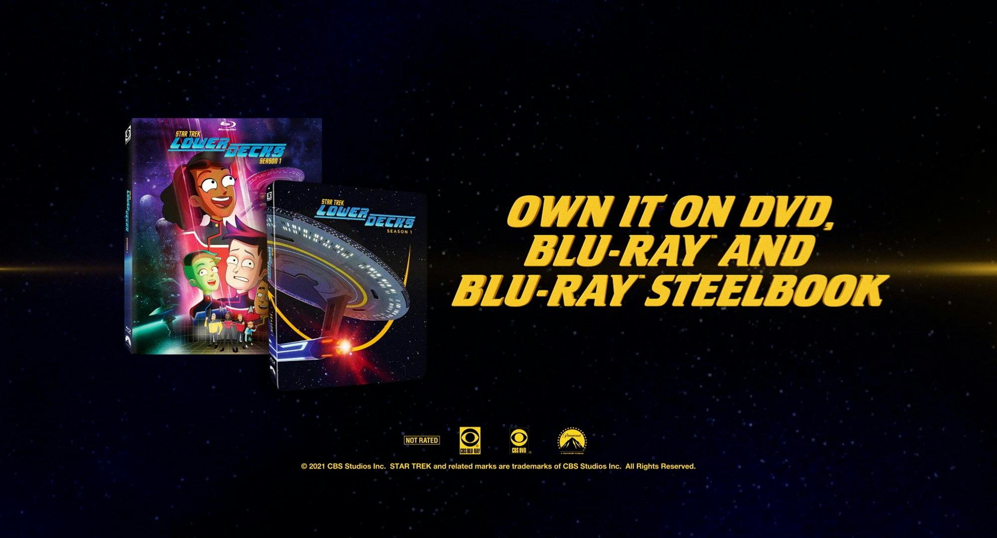 Star Trek: Lower Decks Season 1 on DVD and Blue-Ray