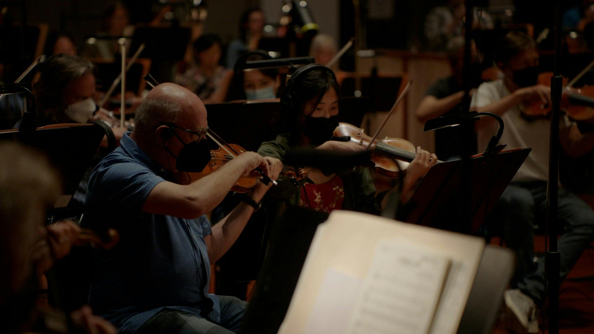 A full orchestra for scoring Star Trek: Picard Season 3