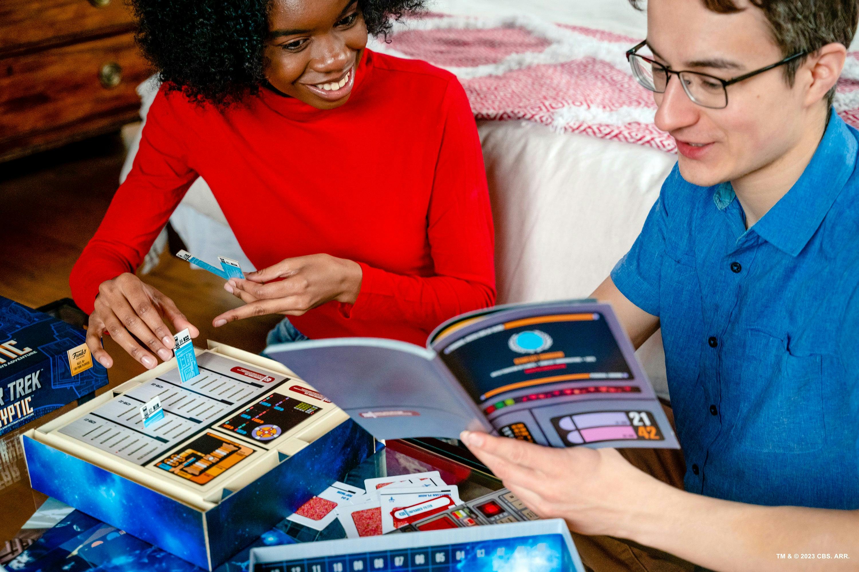 Funko Games' lifestyle photo of Star Trek Cryptic: A Puzzles and Pathways Adventure game