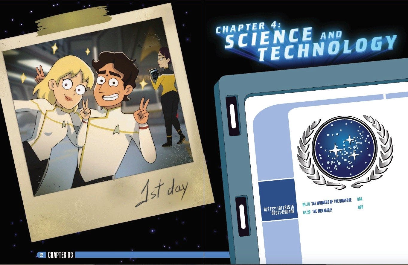 Star Trek: Lower Decks Campaign Guide preview page