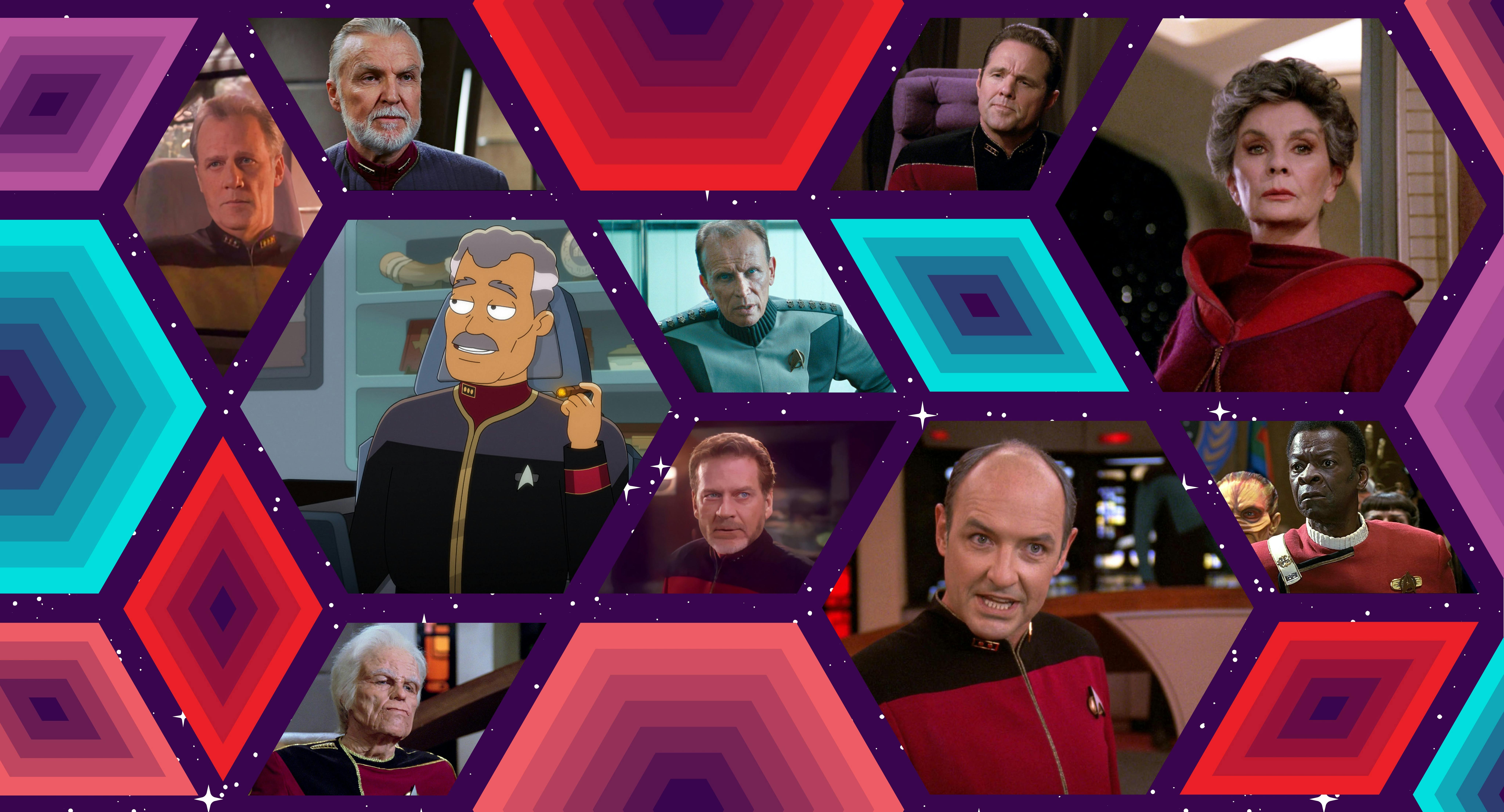 A Guide to Star Trek’s Bad Admirals illustrated banner
