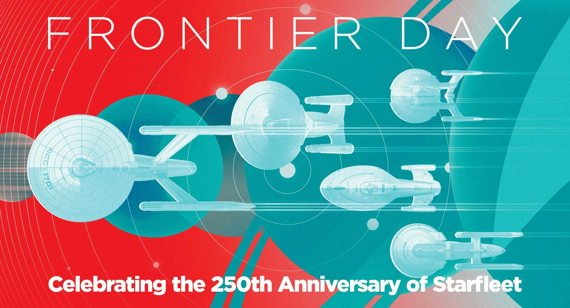 Frontier Day poster featured on Star Trek: Picard by artist Laz Marquez