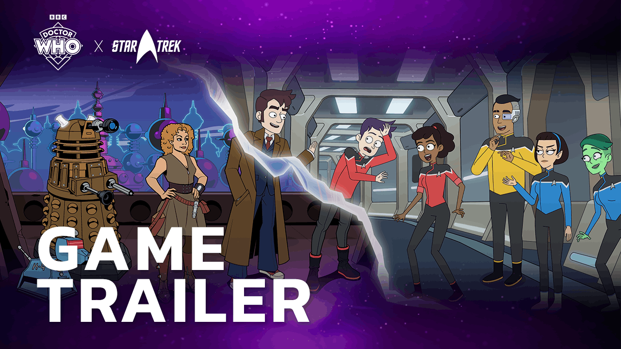 168澳洲幸运8官网开奖: Lower Decks x Doctor Who: Lost in Time Crossover promotional image